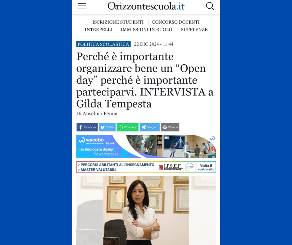 Intervista Orientamento Scolastico