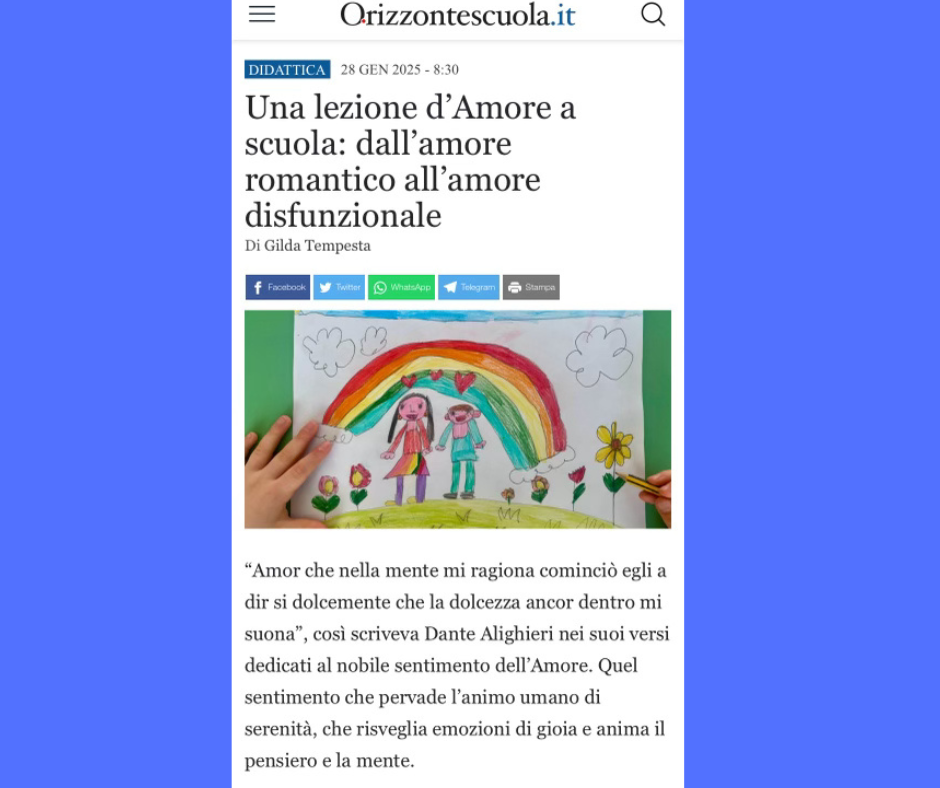 Articolo-Amore OrizzonteScuola