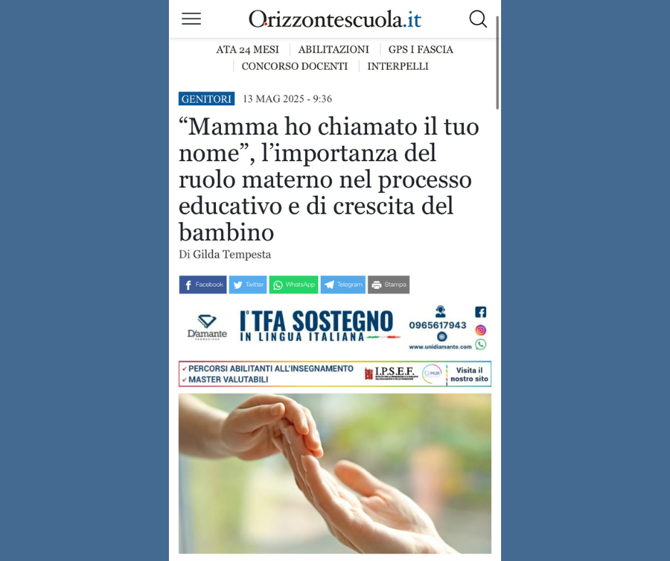 Il Ruolo Materno