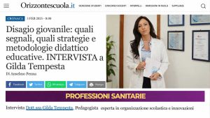 Intervista Disagio Giovanile